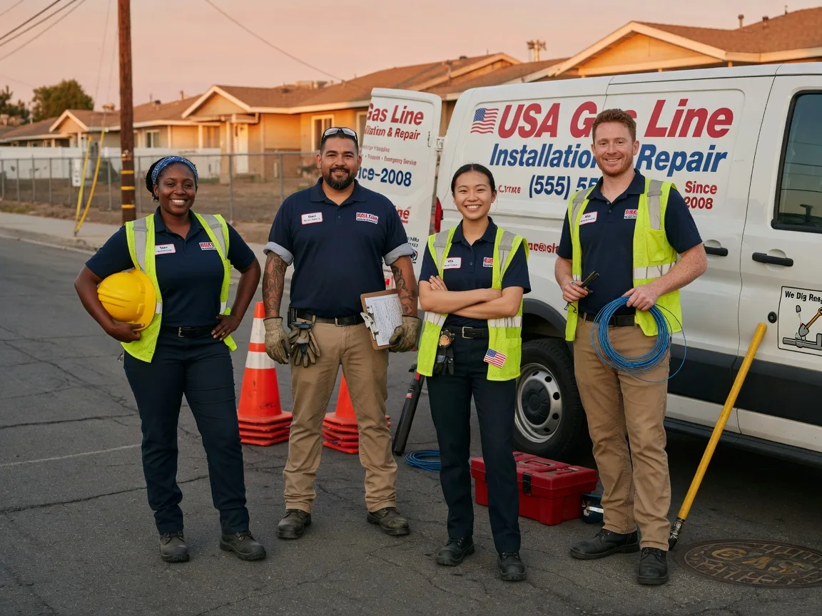 Gas Line Installation company in North Fork, CA